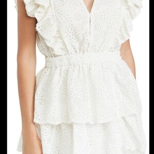 Love The Label Tiered Ruffle Mini Dress